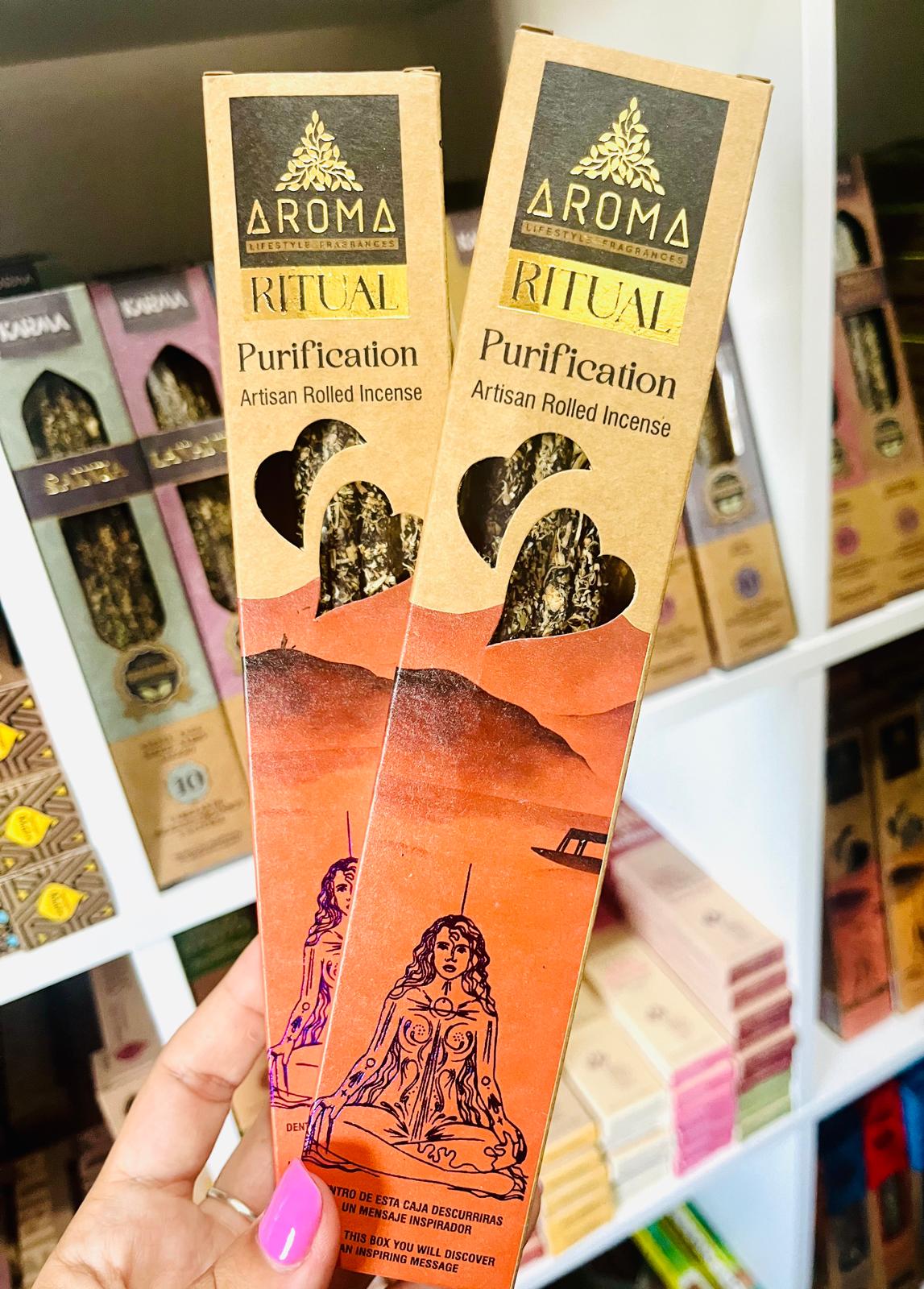 INCIENSO DE PURIFICACIÓN RITUAL AROMA