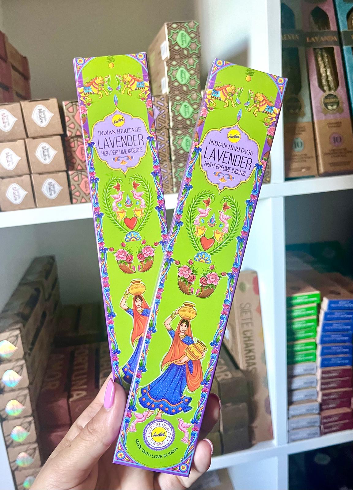 INCIENSO MASSALA LAVANDA INDIAN HERITAGE