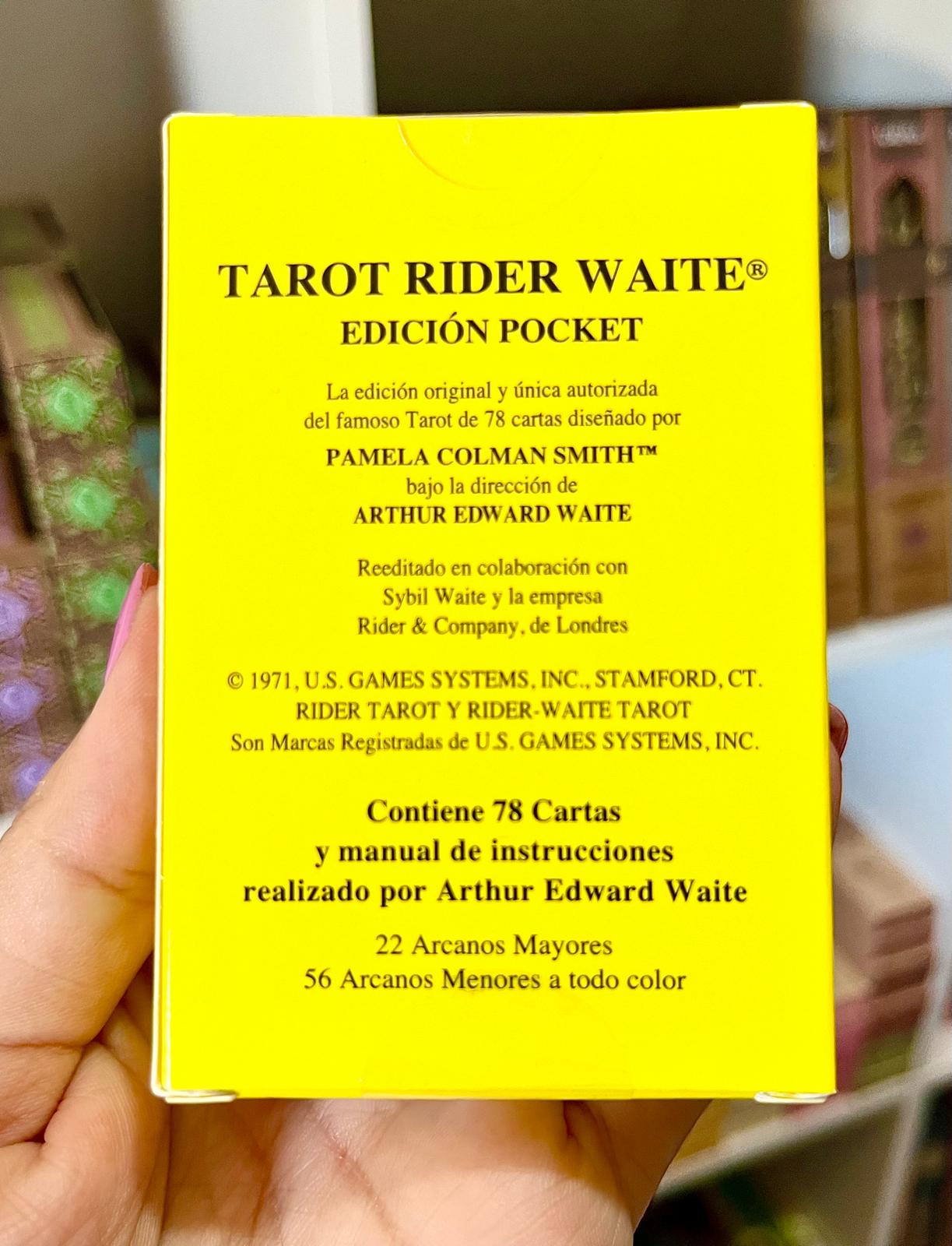 TAROT RIDER WAITE: EDICIÓN POCKET