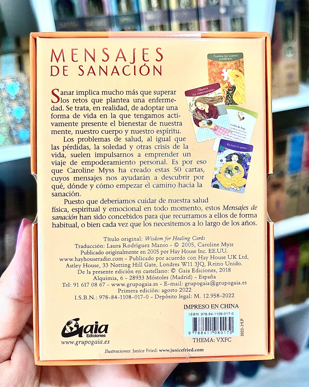 MENSAJES DE SANACIÓN (50 CARTAS)