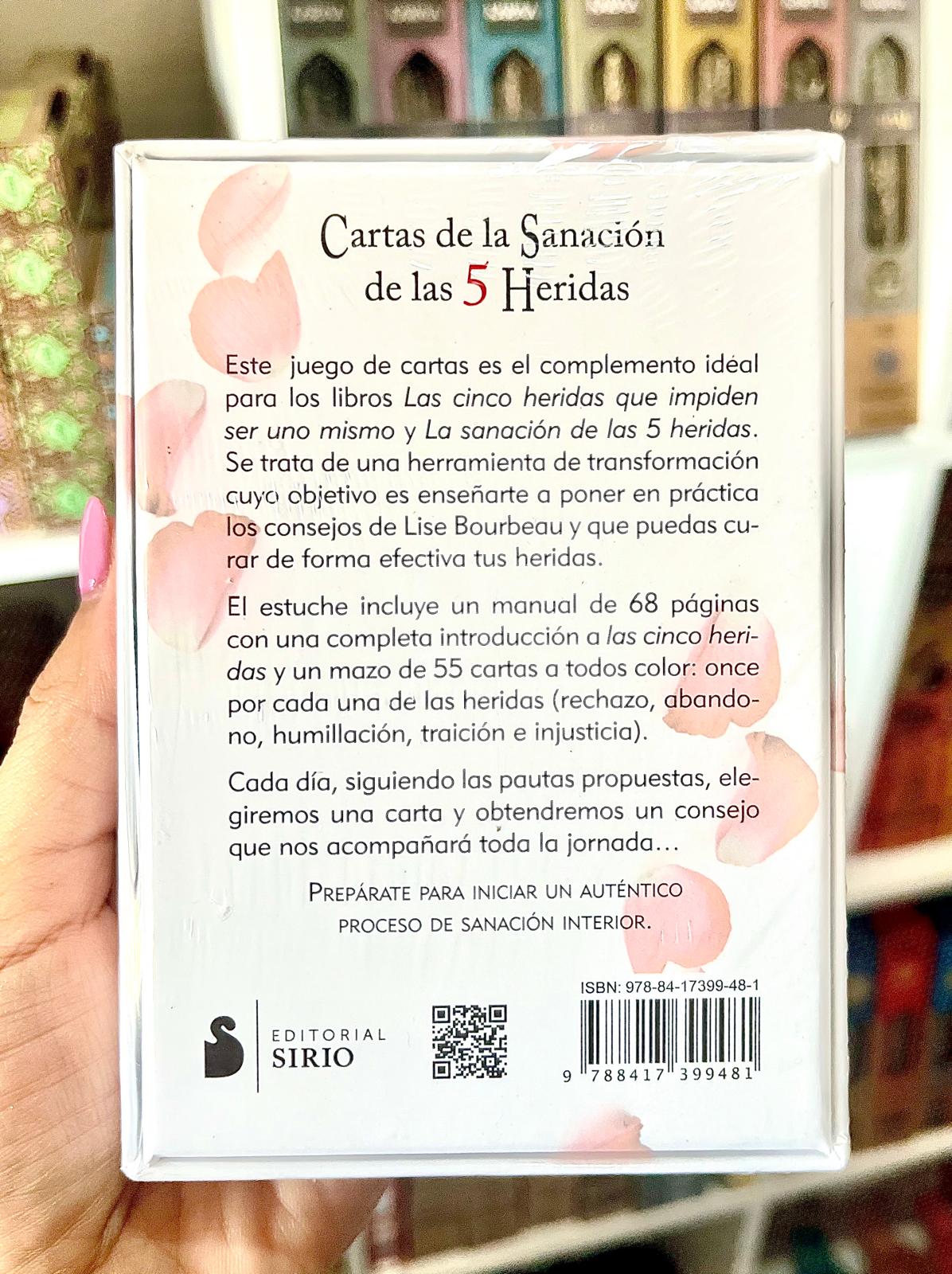 CARTAS DE LA SANACIÓN DE LAS CINCO HERIDAS (LIBRO + 55 CARTAS)