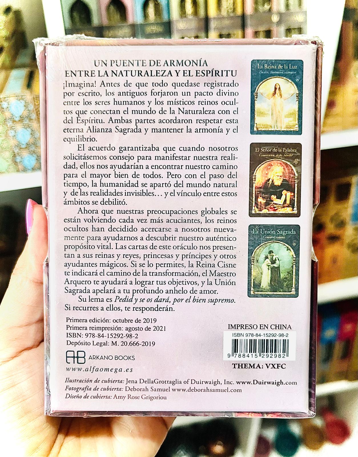 SABIDURÍA DE LOS REINOS OCULTOS (LIBRO + 44 CARTAS)