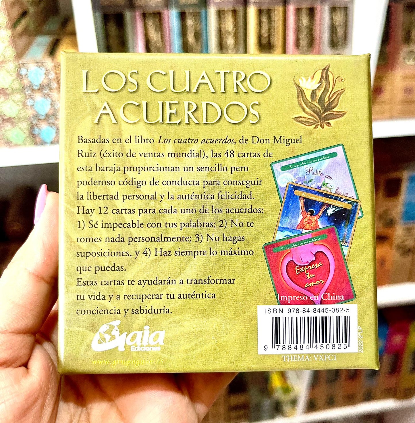 LOS CUATRO ACUERDOS (48 CARTAS)