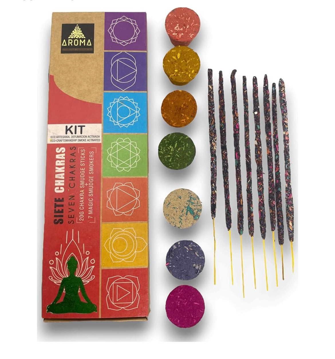 KIT INCIENSO 7 CHAKRAS - AROMA