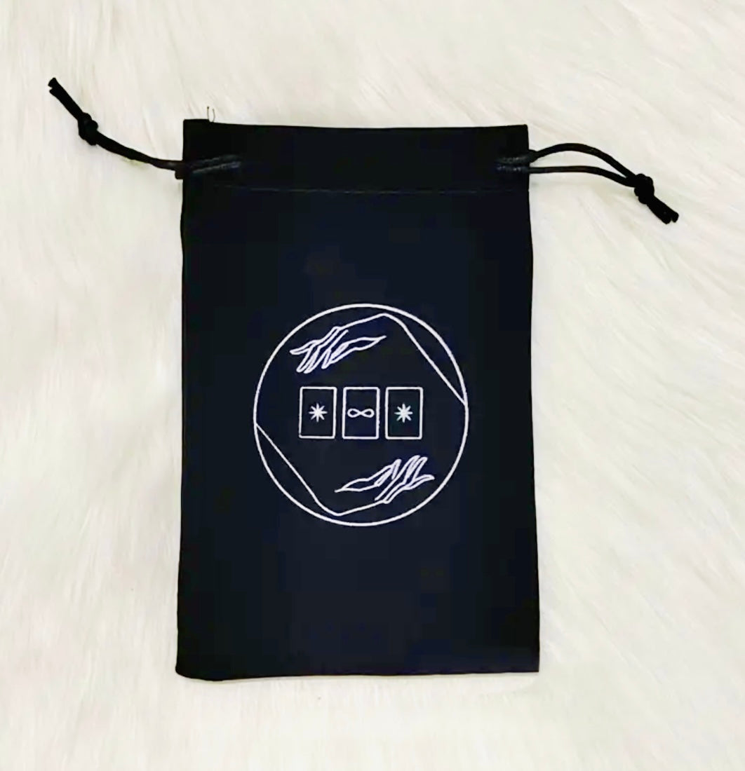 BOLSA TERCIOPELO, COLOR NEGRO