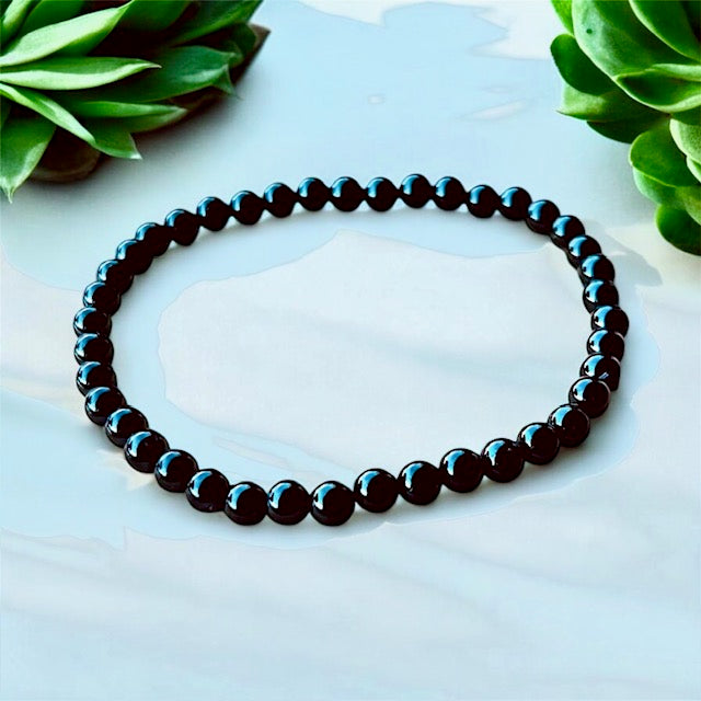 PULSERA TURMALINA 4mm