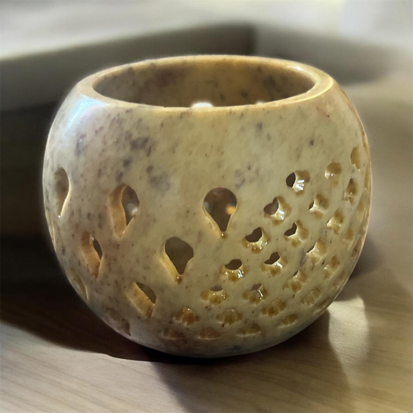 PORTAVELA ESFERA (ESTEATITA)