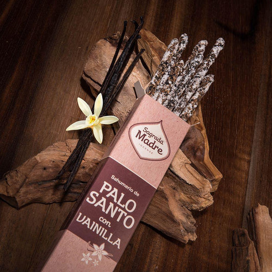 INCIENSO PALO SANTO CON VAINILLA 8 UND