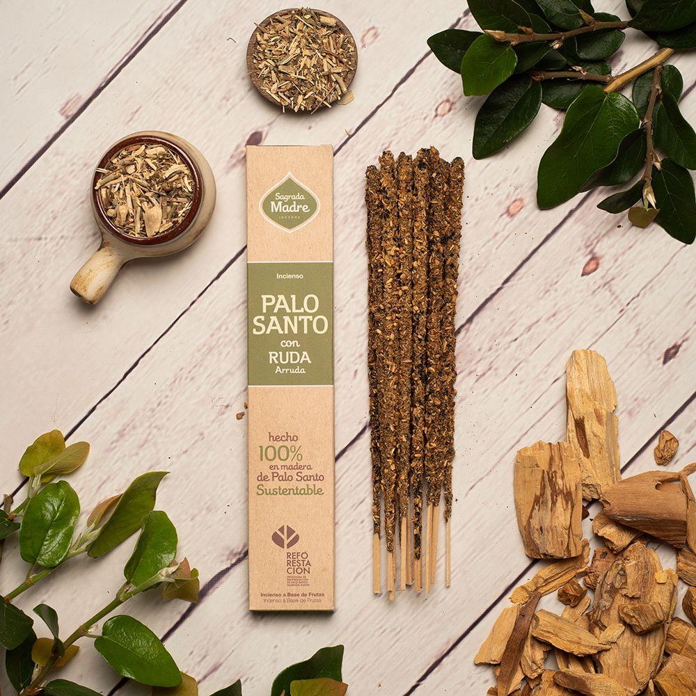 INCIENSO PALO SANTO CON RUDA 8 UND