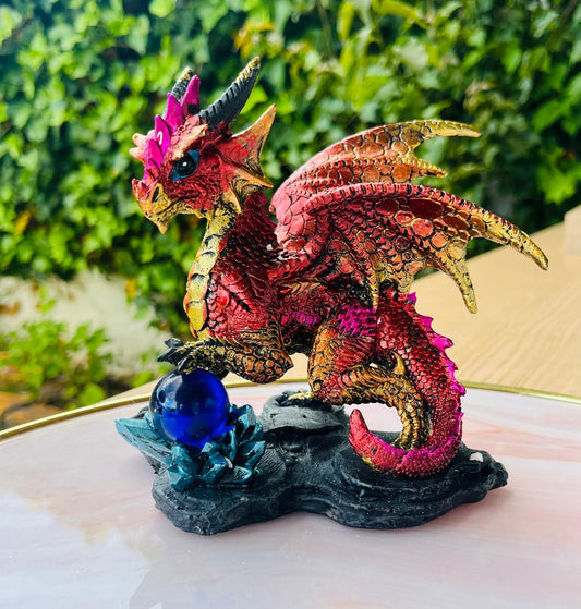 FIGURA DRAGON CON BOLA