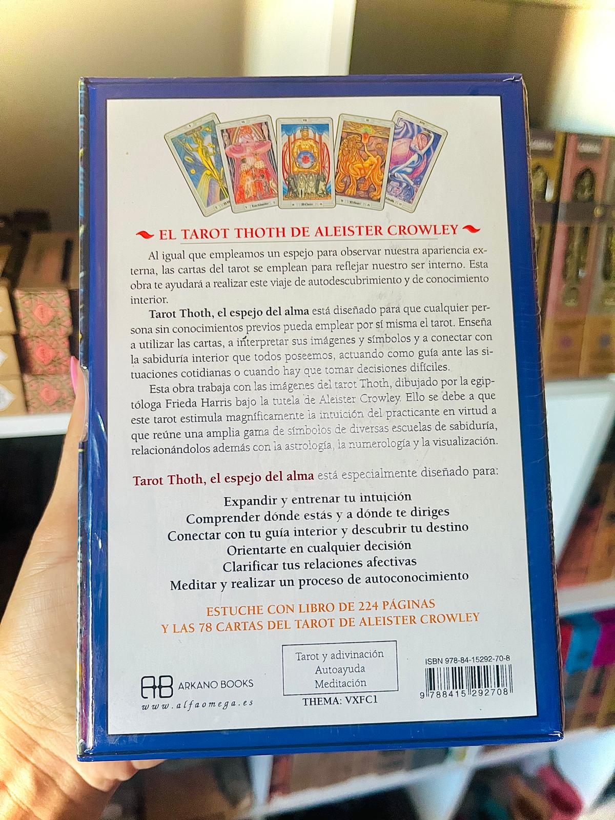 TAROT THOT: EL ESPEJO DEL ALMA (PACK LIBRO + CARTAS)