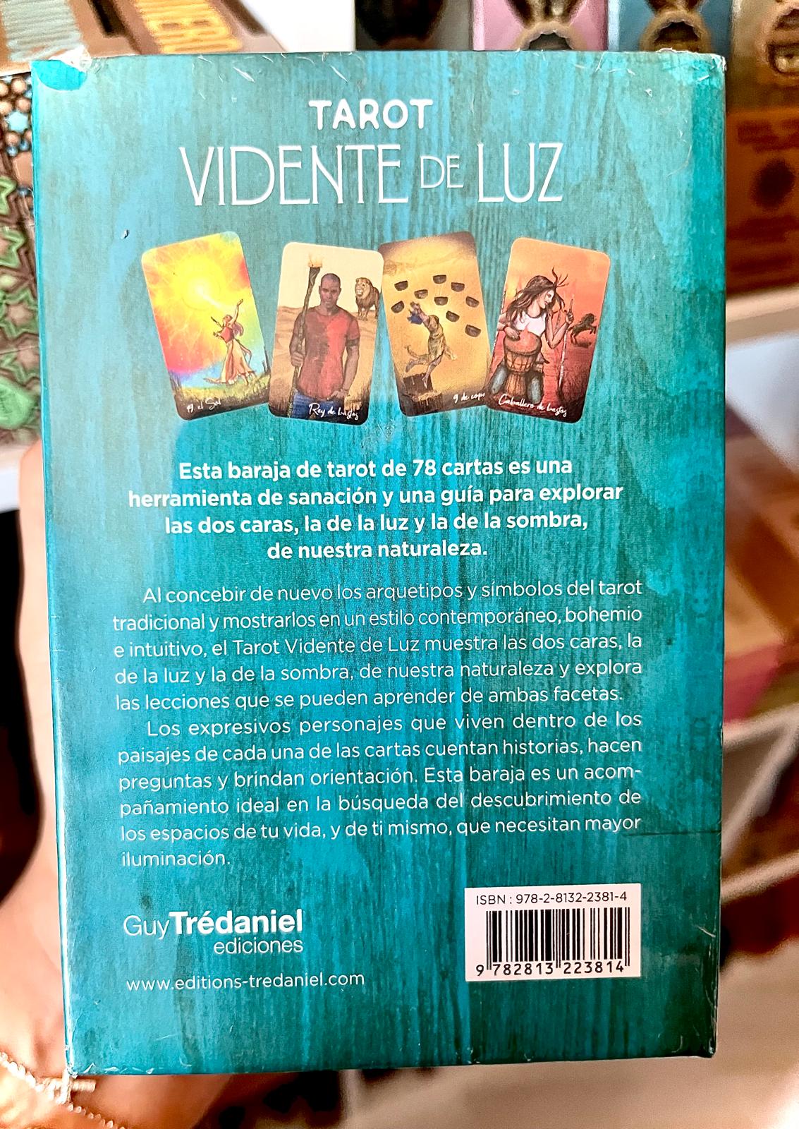 TAROT VIDENTE DE LUZ (LIBRO + CARTAS)