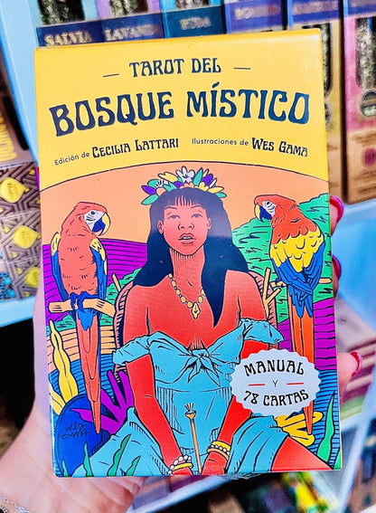 TAROT DEL BOSQUE MÍSTICO (MANUAL + CARTAS)