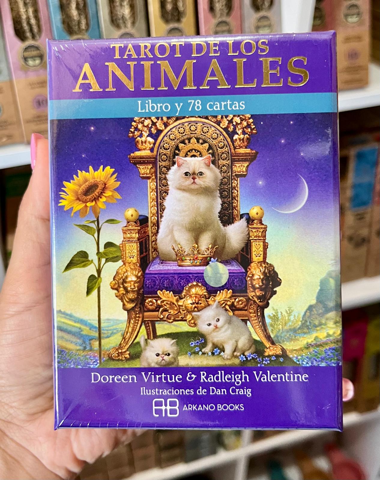 TAROT DE LOS ANIMALES (LIBRO + 78 CARTAS)