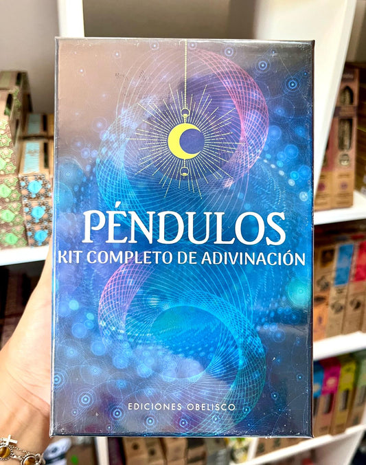 PÉNDULOS KIT COMPLETO DE ADIVINACIÓN (PACK LIBRO + PÉNDULO)