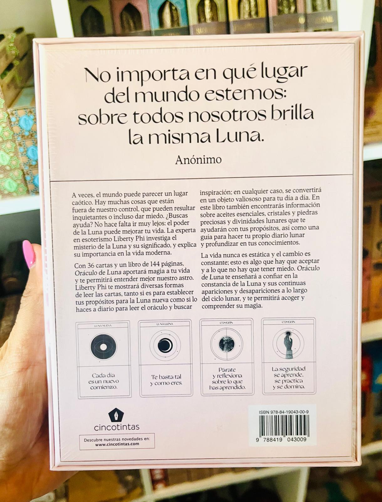 ORÁCULO DE LUNA: EL MISTERIO Y EL SIGNIFICADO DE LA LUNA (PACK LIBRO + CARTAS)