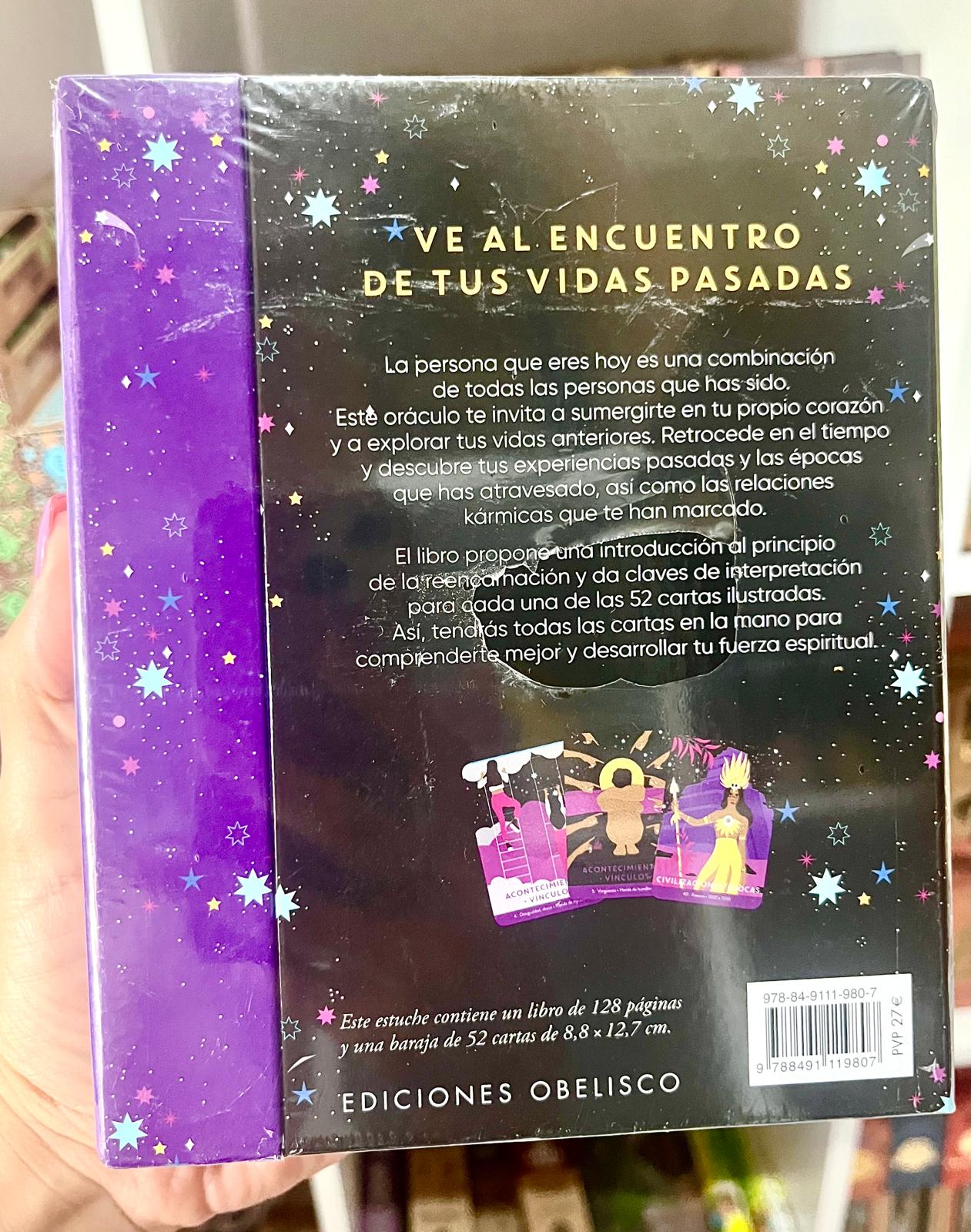 ORÁCULO DE LAS VIDAS ANTERIORES (LIBRO + 52 CARTAS)