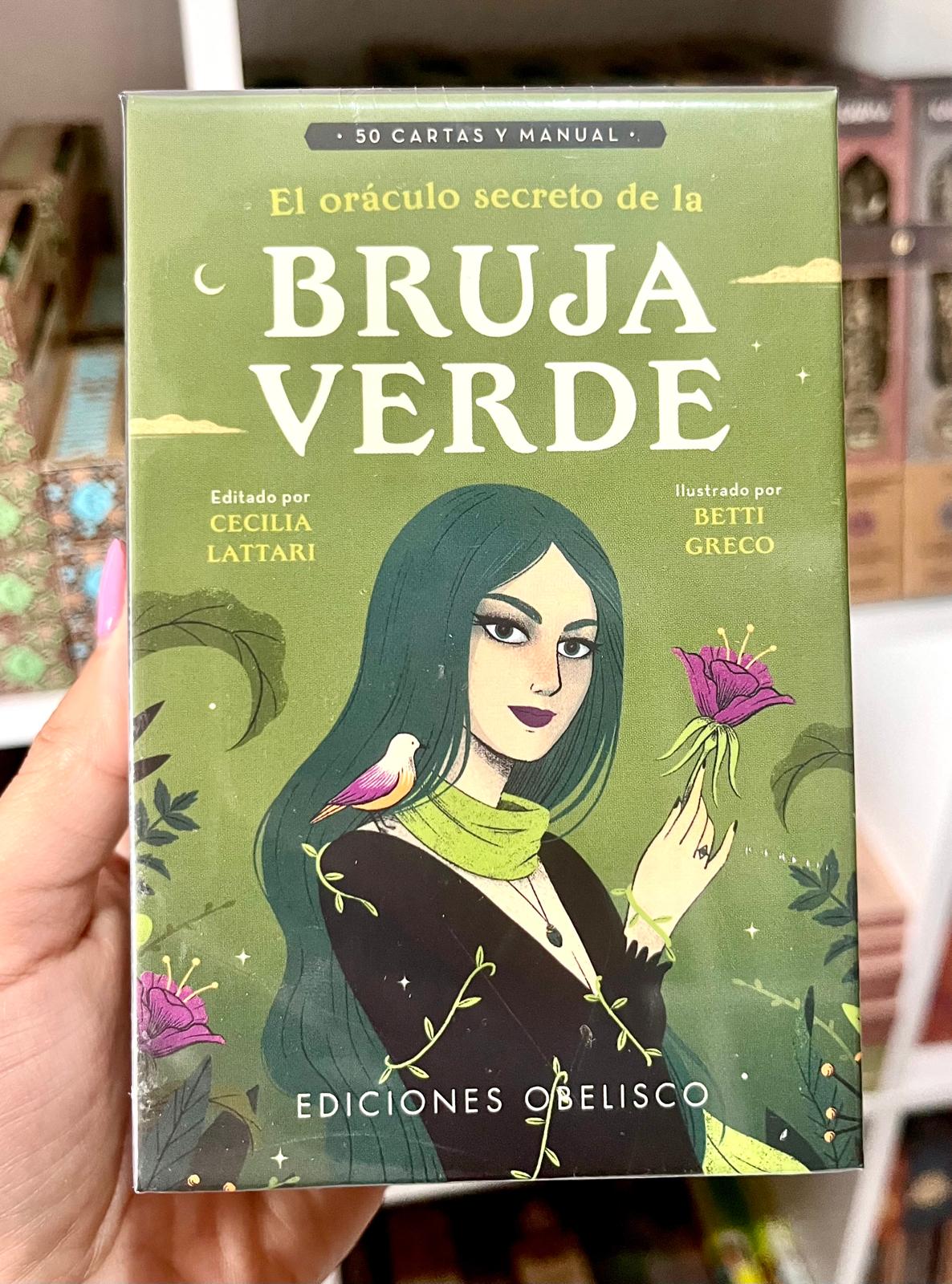 EL ORÁCULO SECRETO DE LA BRUJA VERDE (LIBRO +50 CARTAS)