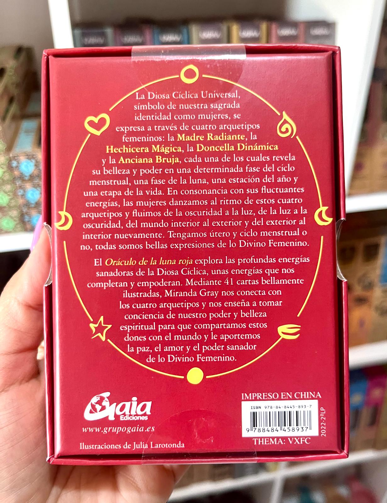 ORÁCULO LUNA ROJA (LIBRO + 41 CARTAS)