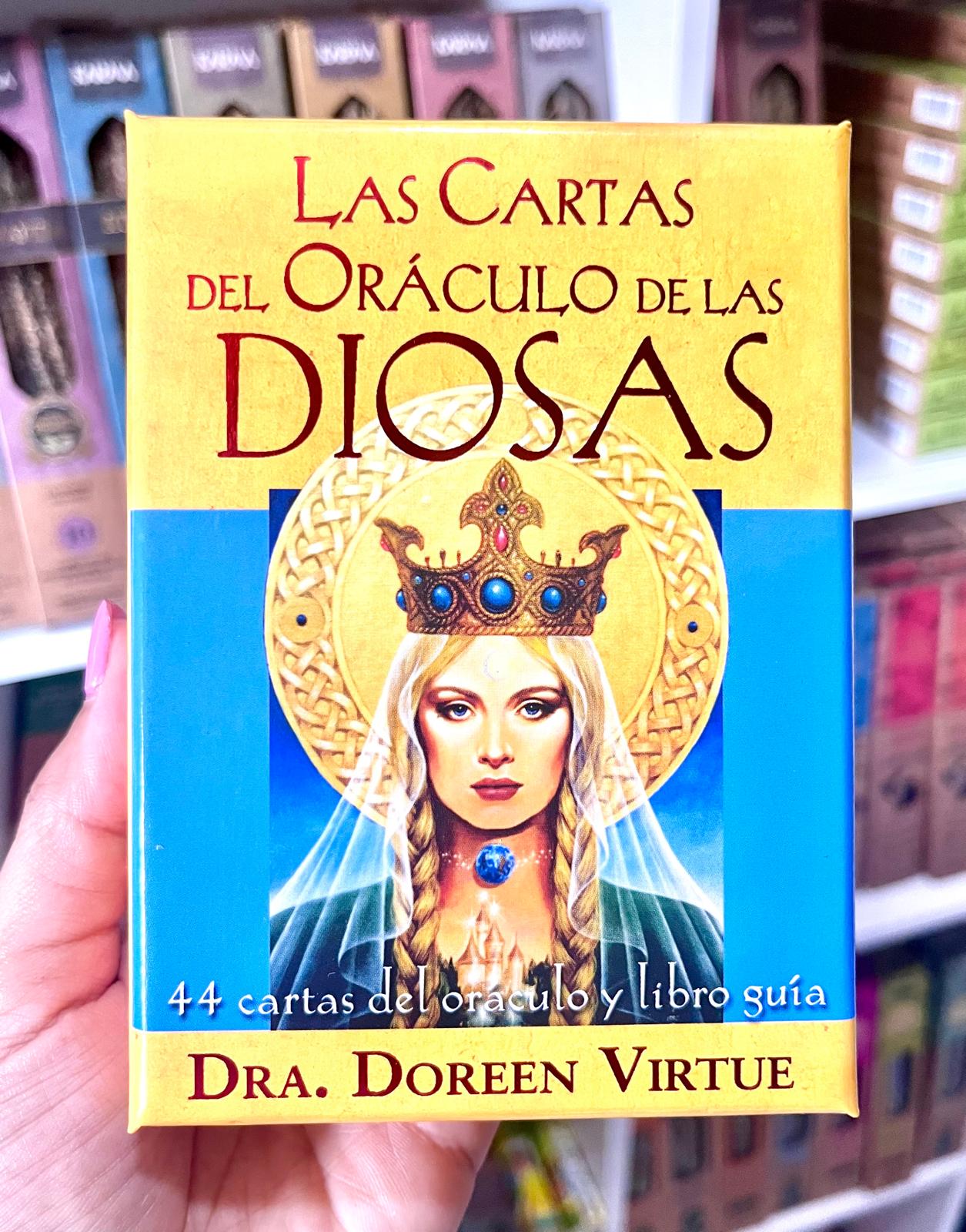 LAS CARTAS DEL ORÁCULO DE LAS DIOSAS (LIBRO GUÍA + 44 CARTAS)