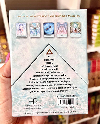 LAS AGUAS SANADORAS: ORÁCULO (LIBRO GUÍA + 44 CARTAS)