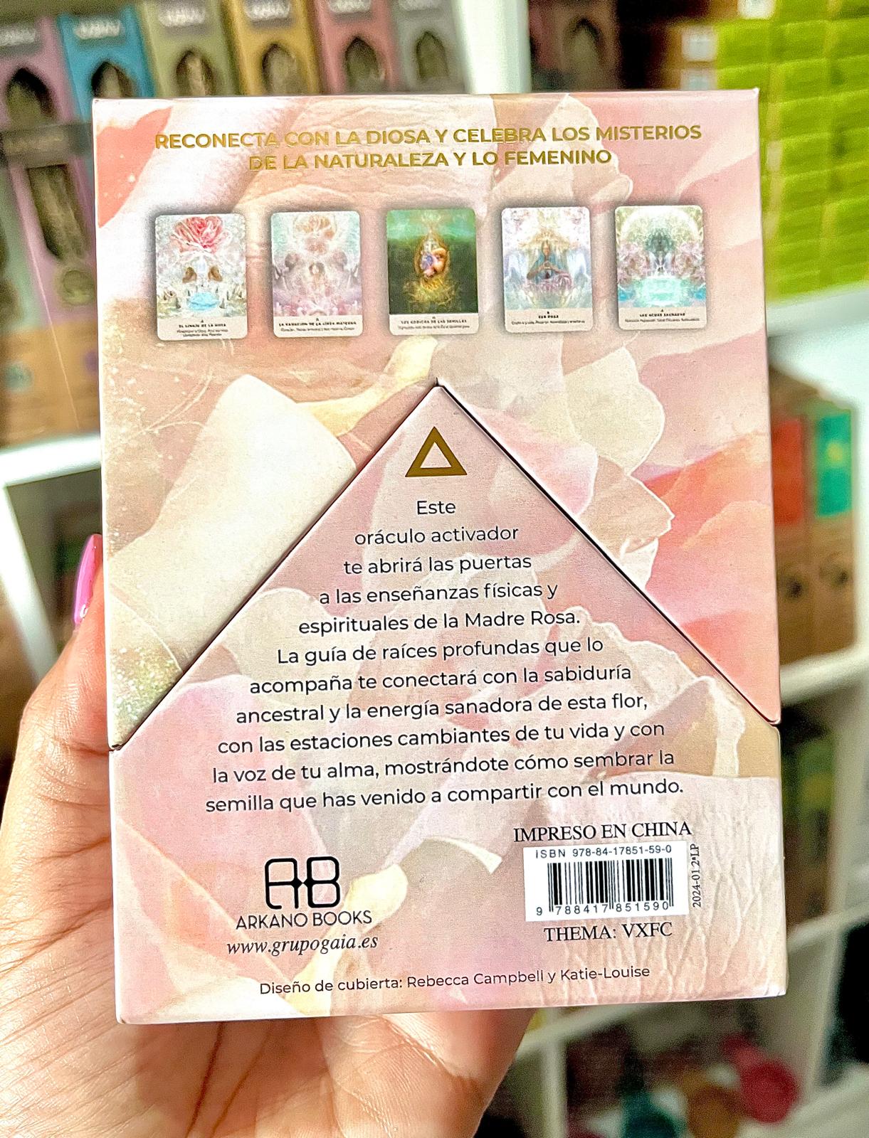 ORÁCULO DE LA ROSA (LIBRO GUÍA + 44 CARTAS)