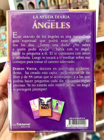 LA AYUDA DIARIA DE LOS ÁNGELES (LIBRO GUÍA + 44 CARTAS)