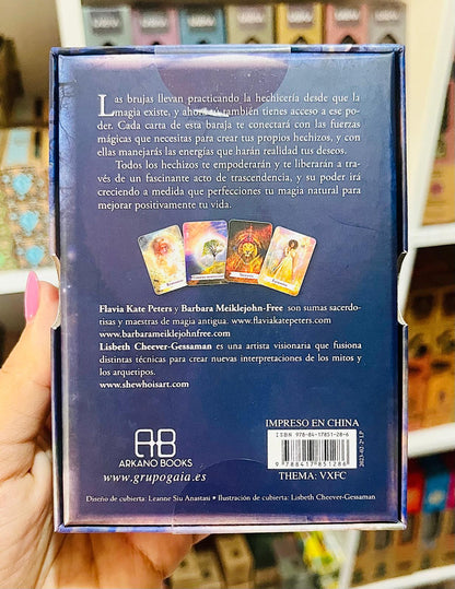 ORÁCULO DE LOS HECHIZOS (LIBRO GUÍA + 48 CARTAS)