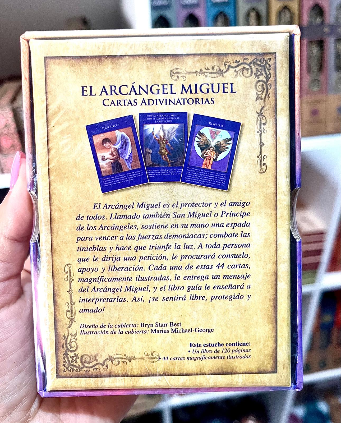 EL ARCÁNGEL MIGUEL - CARTAS ADIVINATORIAS (LIBRO GUÍA + 44 CARTAS)