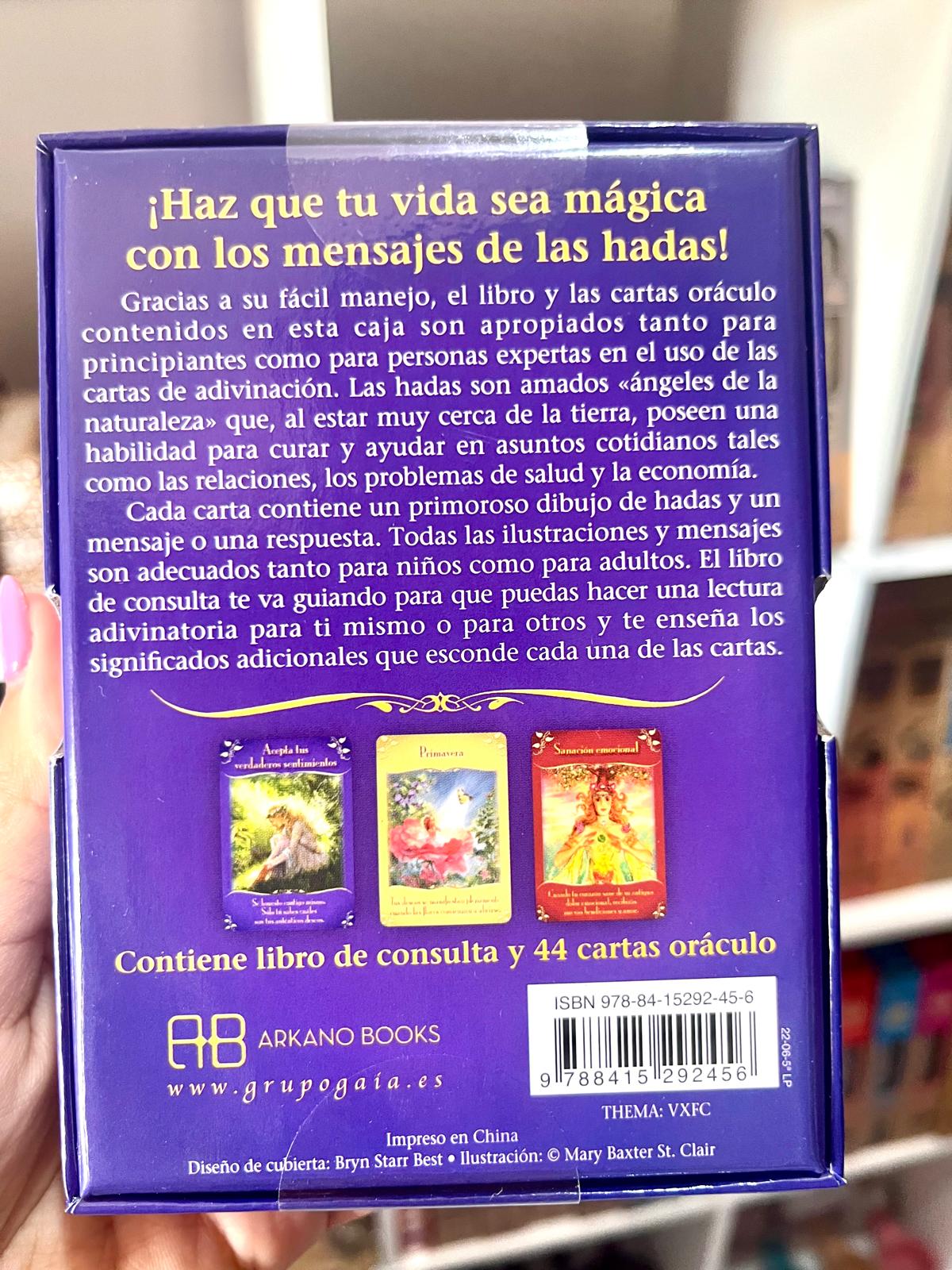 MENSAJES MÁGICOS DE LAS HADAS (LIBRO + 44 CARTAS)