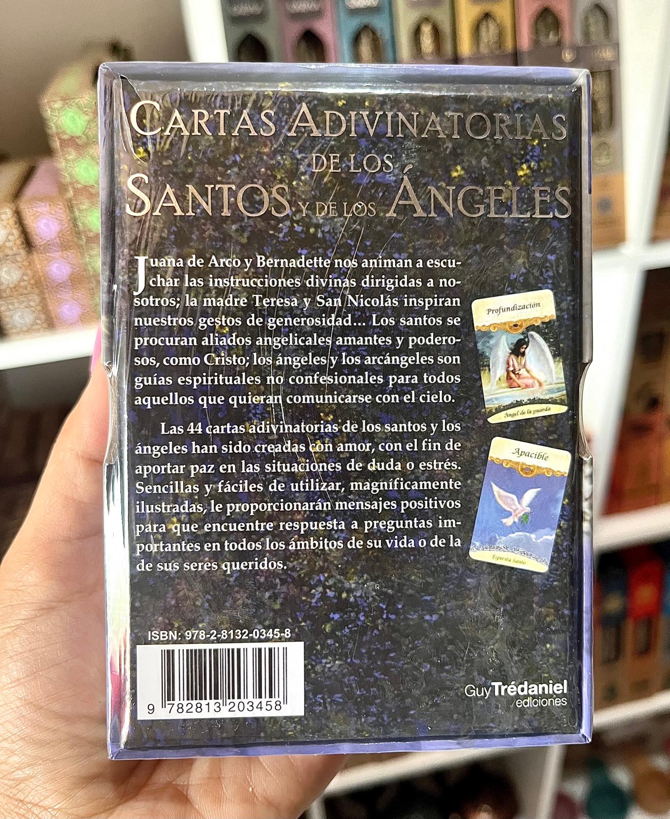 CARTAS ADIVINATORIAS DE LOS SANTOS Y DE LOS ÁNGELES (LIBRO + CARTAS)