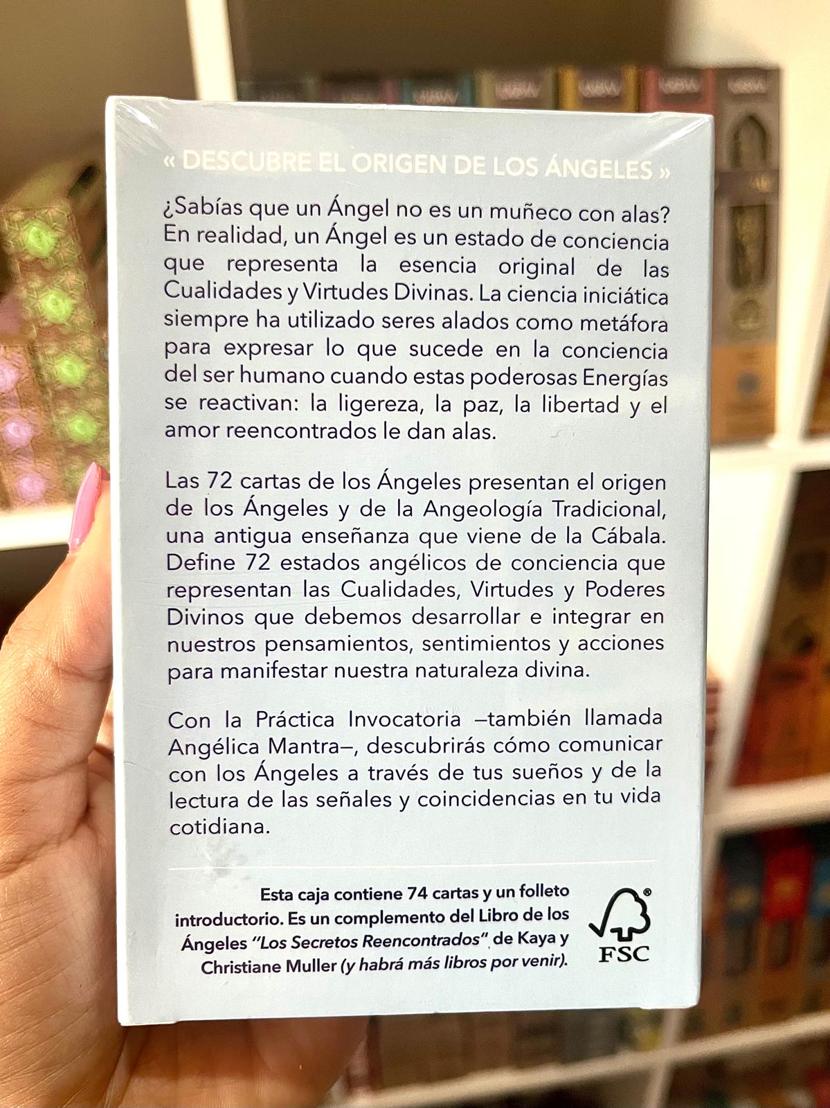 LAS CARTAS 72 ÁNGELES: SUEÑOS, SEÑALES Y MEDITACIÓN (LIBRO + CARTAS)