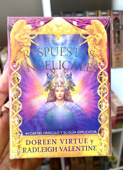 RESPUESTAS ANGELICALES (LIBRO + 44 CARTAS)