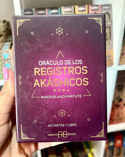 ORÁCULO DE LOS REGISTROS AKÁSHICOS (LIBRO + 44 CARTAS)