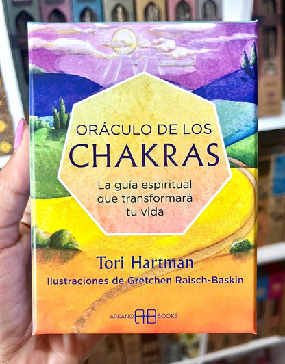 ORÁCULO DE LOS CHAKRAS (LIBRO + 49 CARTAS)