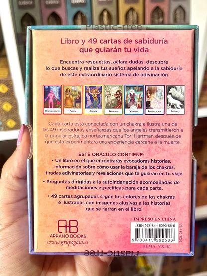 ORÁCULO DE LOS CHAKRAS (LIBRO + 49 CARTAS)