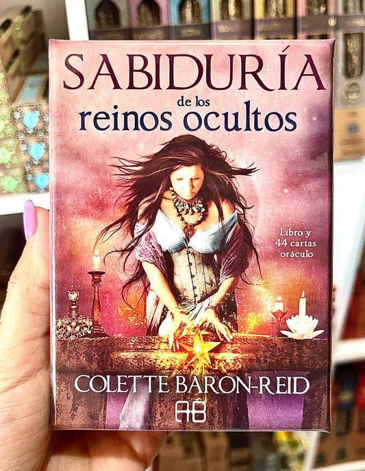 SABIDURÍA DE LOS REINOS OCULTOS (LIBRO + 44 CARTAS)