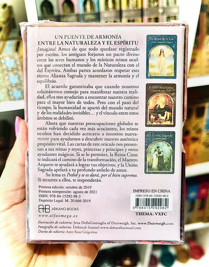SABIDURÍA DE LOS REINOS OCULTOS (LIBRO + 44 CARTAS)