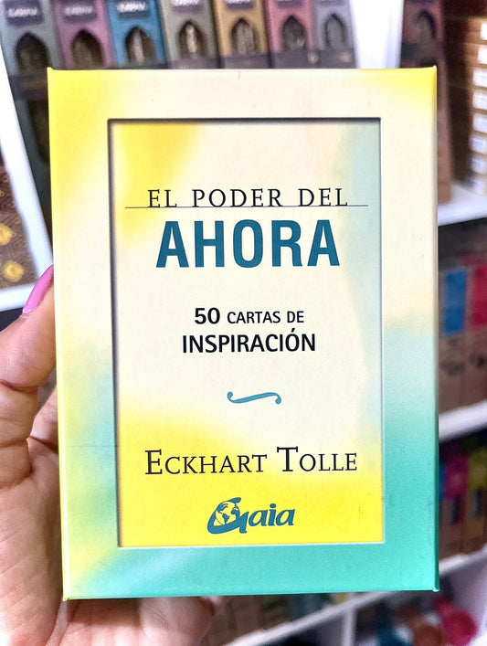 EL PODER DEL AHORA: 50 CARTAS DE INSPIRACIÓN