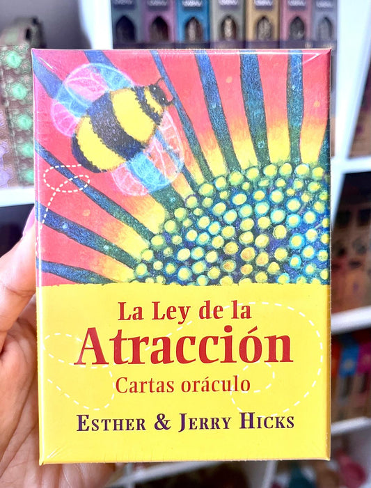 LA LEY DE LA ATRACCIÓN: CARTAS ORÁCULO (60 CARTAS)