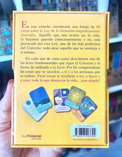 LA LEY DE LA ATRACCIÓN: CARTAS ORÁCULO (60 CARTAS)