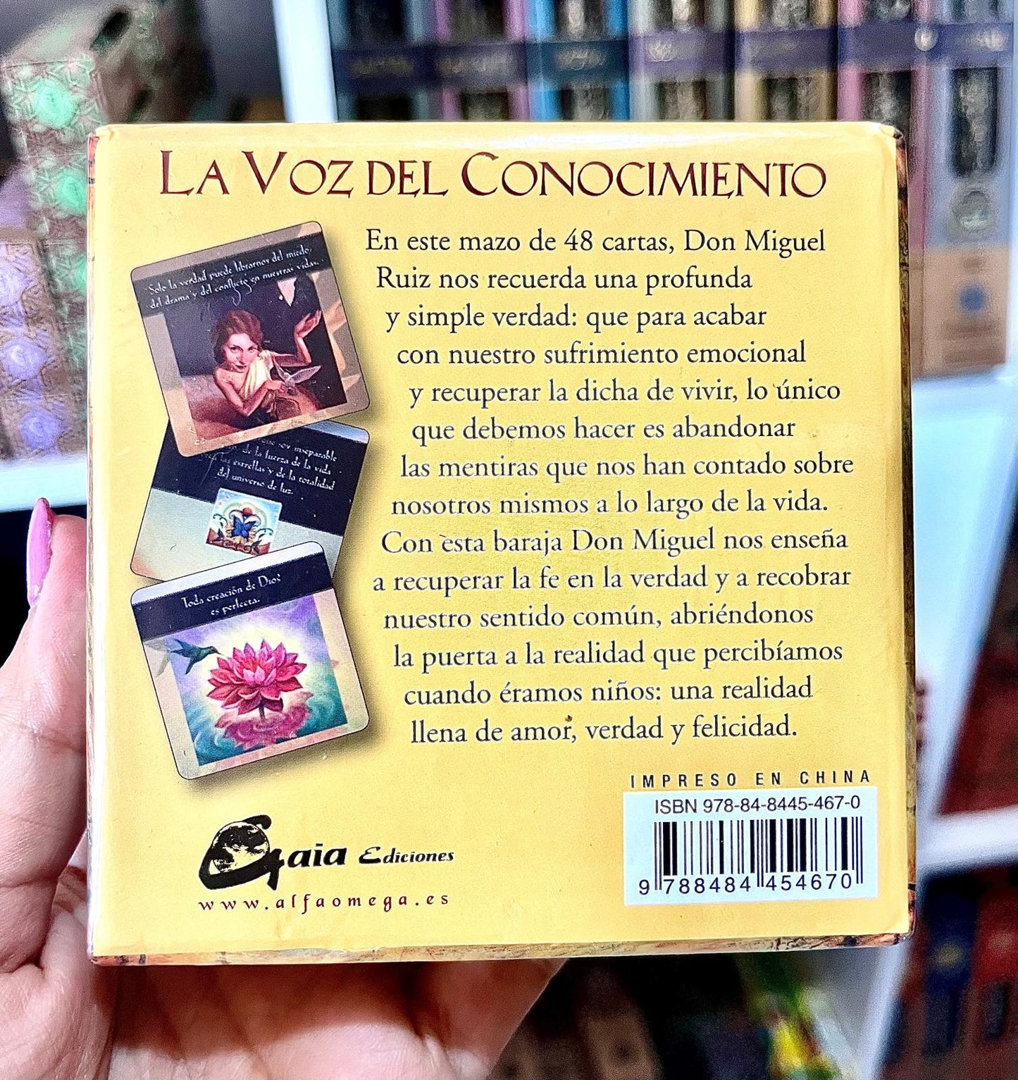 LA VOZ DEL CONOCIMIENTO (48 CARTAS)