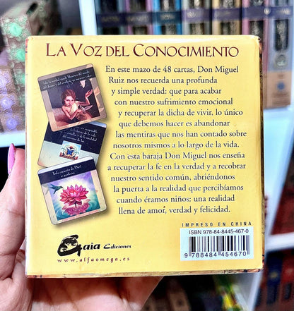 LA VOZ DEL CONOCIMIENTO (48 CARTAS)