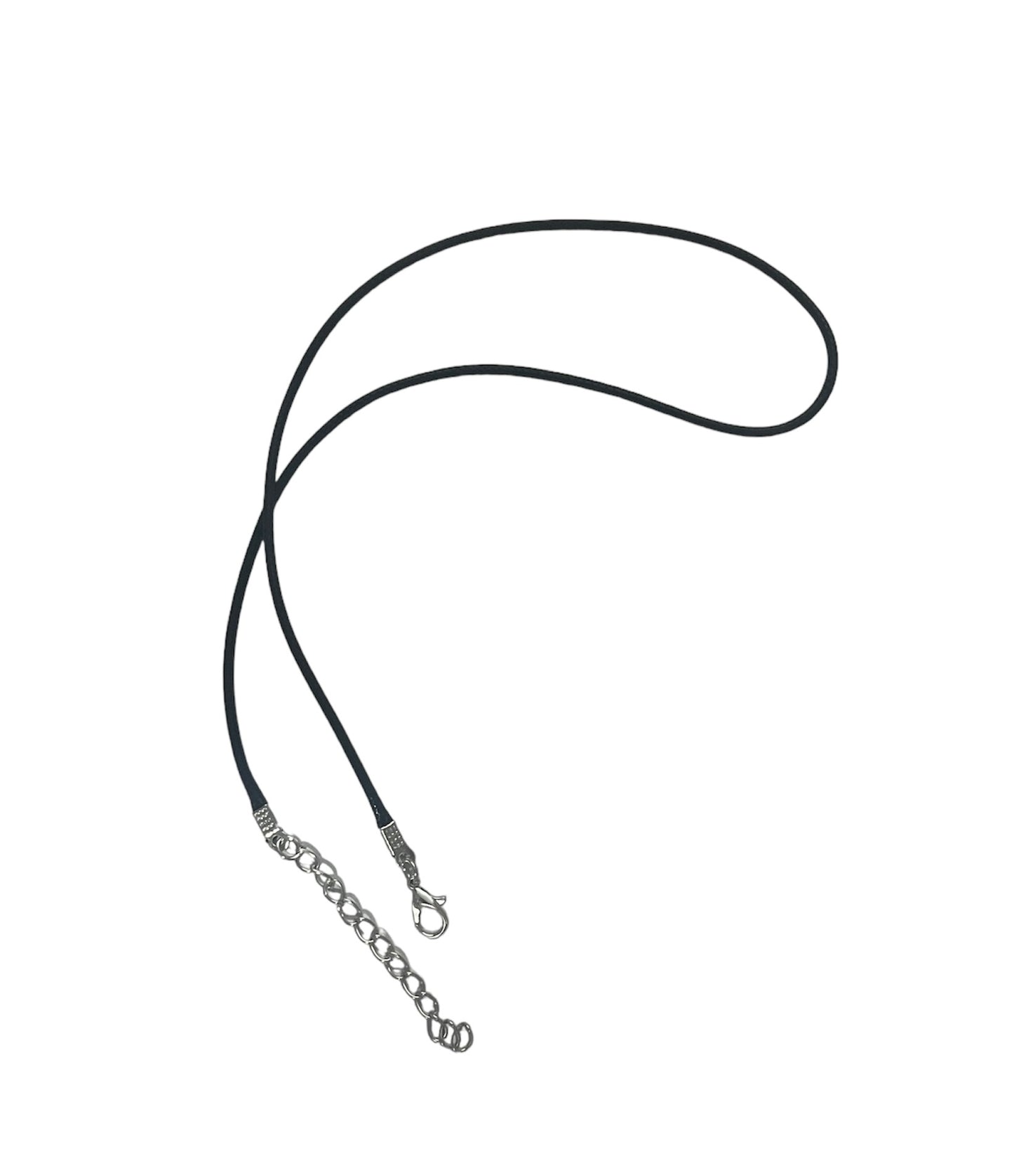 Cordón Negro encerado 2 mm x 45 cm