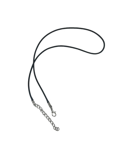 Cordón Negro encerado 2 mm x 45 cm