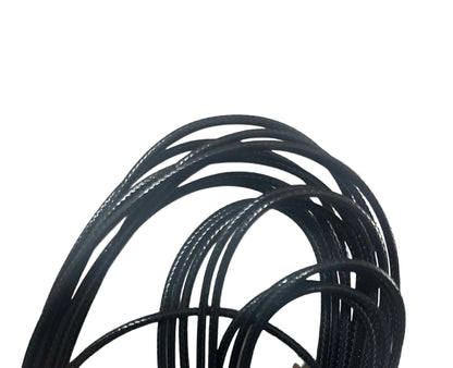 Cordón Negro encerado 2 mm x 45 cm
