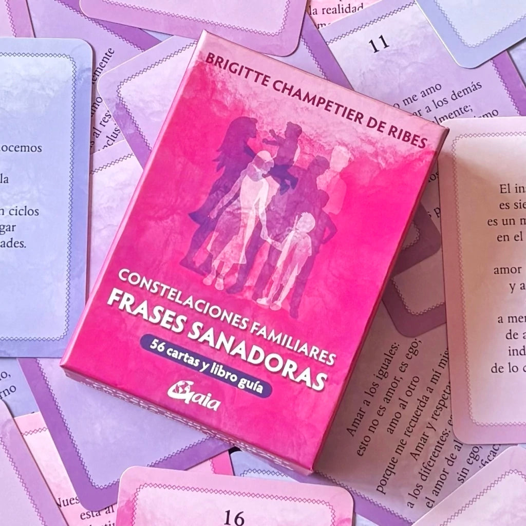 ORÁCULO CONSTELACIONES FAMILIARES (56 CARTAS + LIBRO GUÍA)