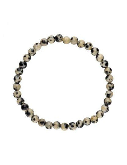 PULSERA INFANTIL JASPE DALMANITA 4mm