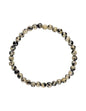 PULSERA INFANTIL JASPE DALMANITA 4mm