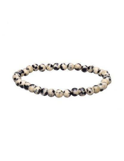 PULSERA INFANTIL JASPE DALMANITA 4mm